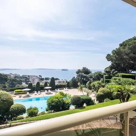 Résidence 3p, Terrasse Aménagée, Piscine, Vue Sur Les îles - 3p, Terrasse Aménagée, Piscine, Vue Sur Les îles Mae-2193 Appartement Cannes