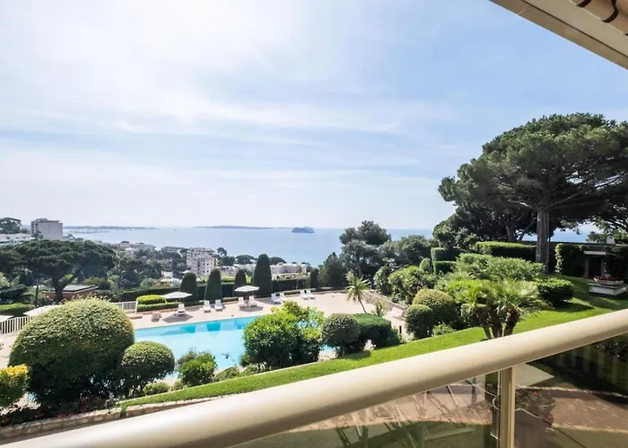 3p, Terrasse Amenagee, Piscine, Vue Sur Les Iles - 3p, Terrasse Amenagee, Piscine, Vue Sur Les Iles Mae-2193 Daire Cannes